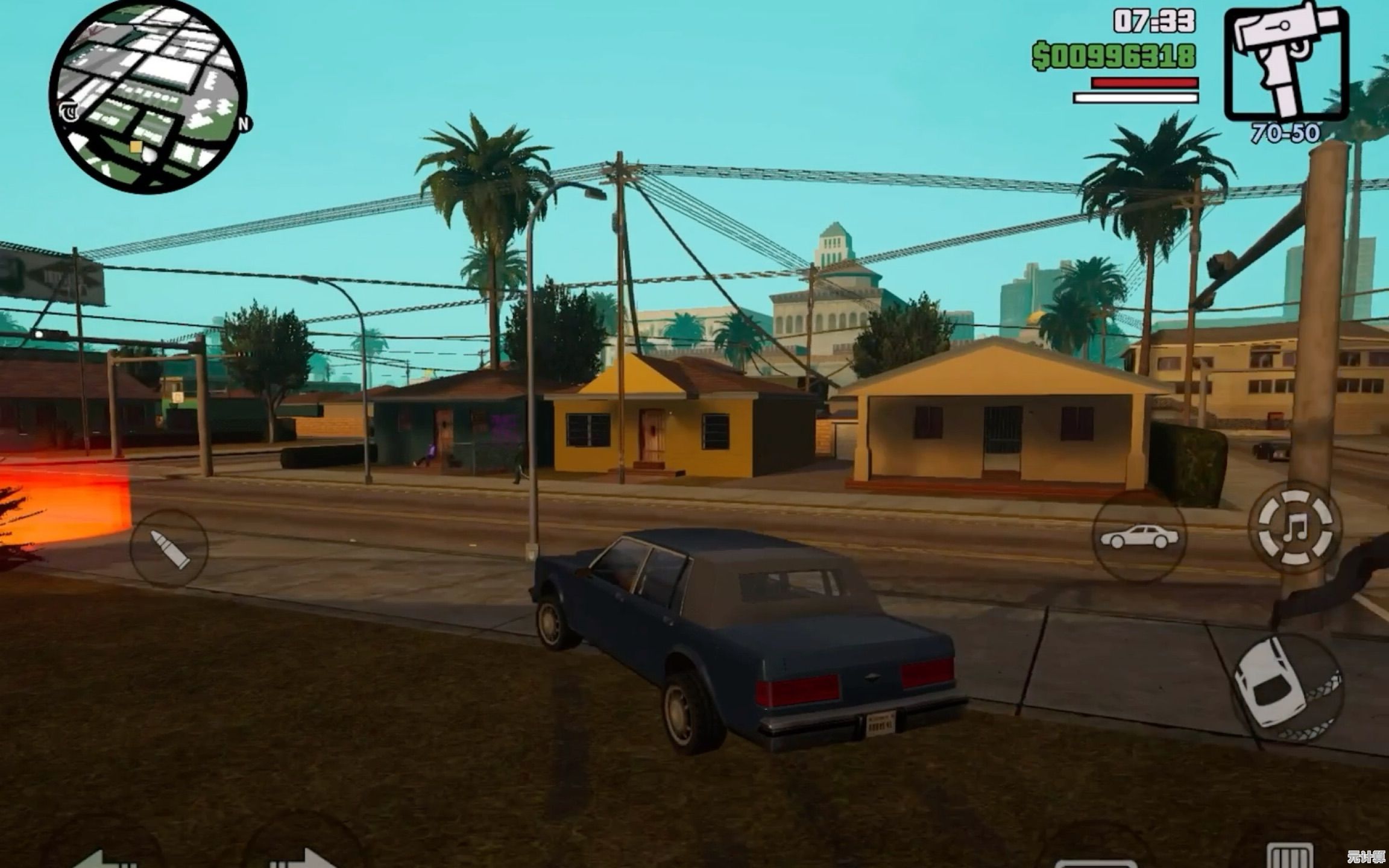 欧洲背景下的热血冒险—侠盗猎车手圣安地列斯手机版重制版，你准备好了吗？