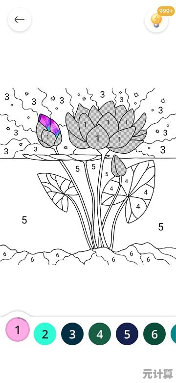 想体验上千张线稿自由上色的乐趣？怎能错过《乐涂数字填色》
