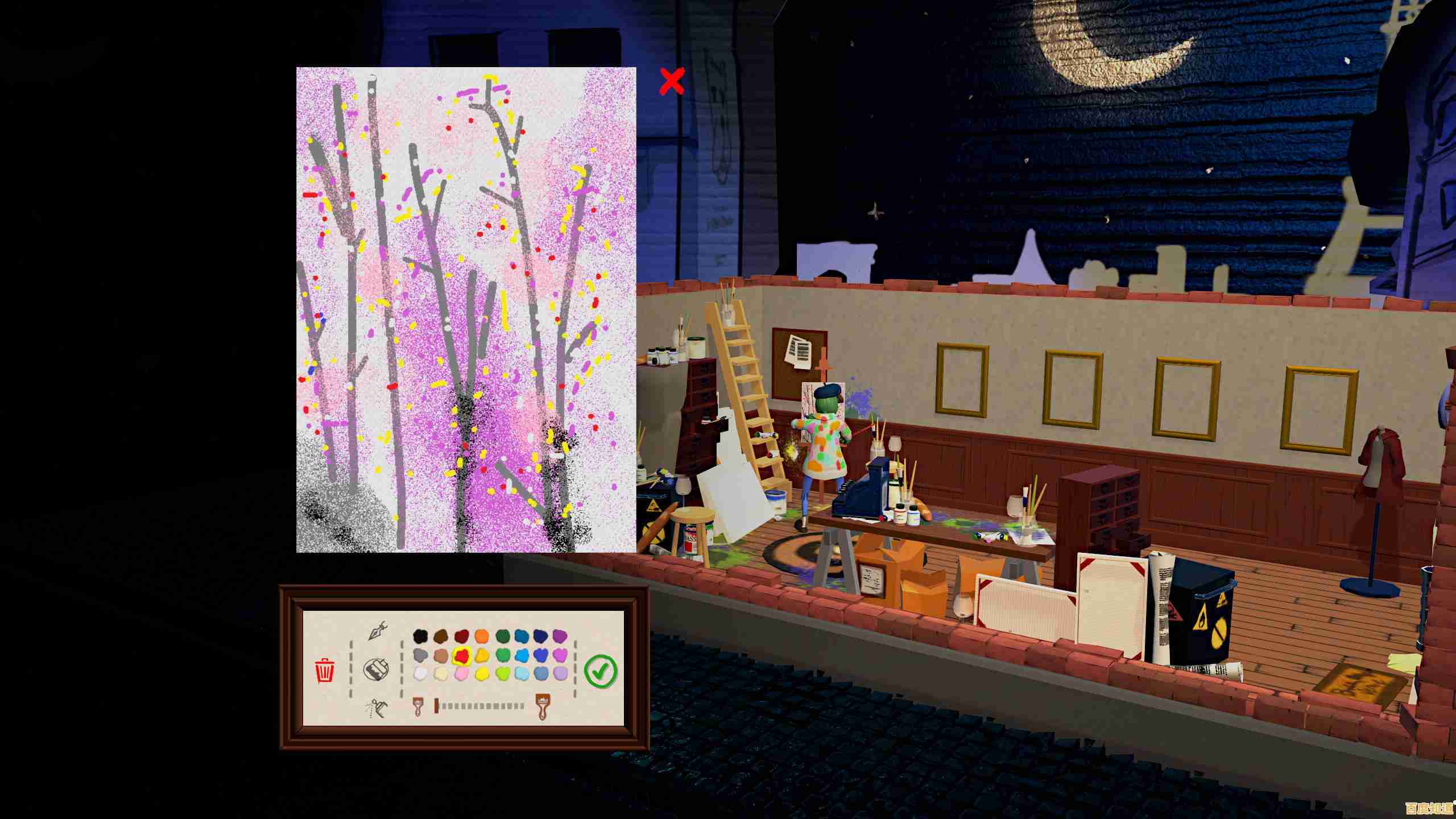 还在找创意十足的游戏？饥饿派画家中文版》让你尽情挥洒艺术才华！