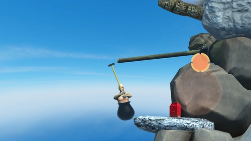 没耐心别点!掘地求生正版》一锤失误就归零,你敢来吗?